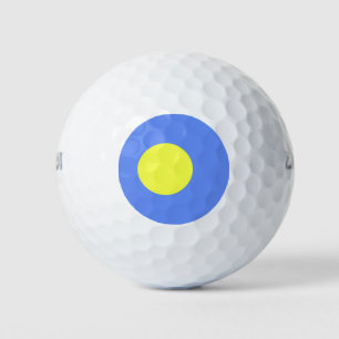 Palau flag golf balls