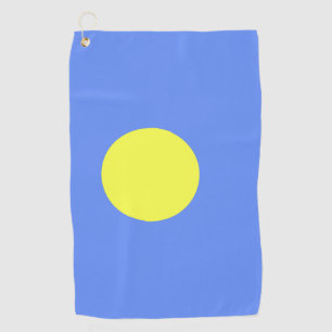 Palau flag golf towel