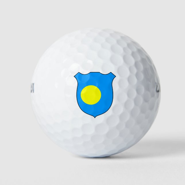Palau Flag Grand Patriotic Golf Balls (Front)