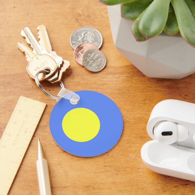Palau flag key ring (Desk)