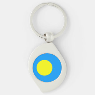Palau Flag Key Ring