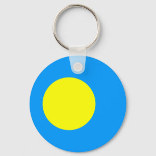 Palau Flag Key Ring