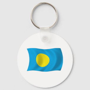 Palau Flag Keychain