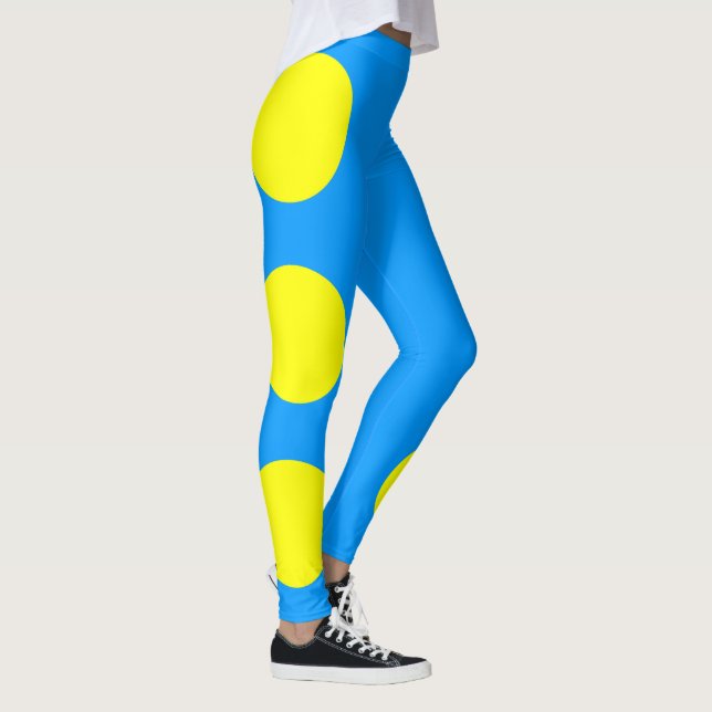 Palau Flag Leggings (Right)