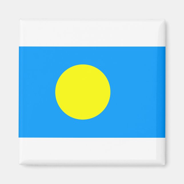 Palau Flag Magnet (Front)