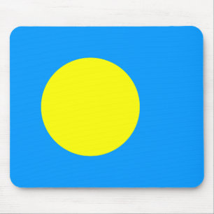 Palau Flag Mouse Pad