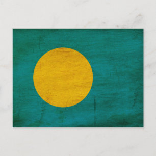 Palau Flag Postcard