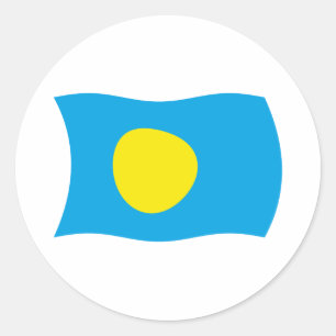 Palau Flag Sticker