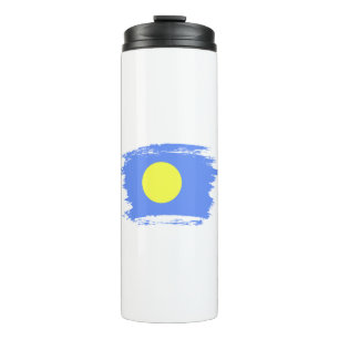Palau flag thermal tumbler