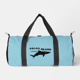 Palau Island Scuba Diving With Sharks Duffle Bag