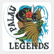 Palau Turtle & Grass Skirt Legend