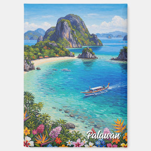 Palawan Philippines Travel Magnet