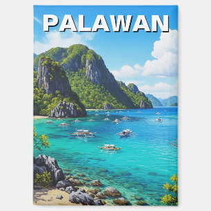Palawan Philippines Travel Magnet