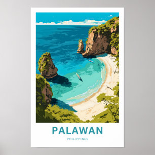 Palawan Philippines Travel Print
