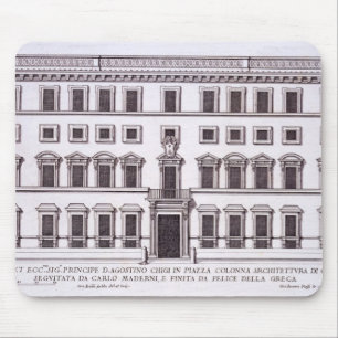 Palazzo Chigi, Piazza Colonna, Rome, from 'Palazzi Mouse Pad