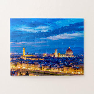 Palazzo della Signoria and the Duomo di Firenze Jigsaw Puzzle