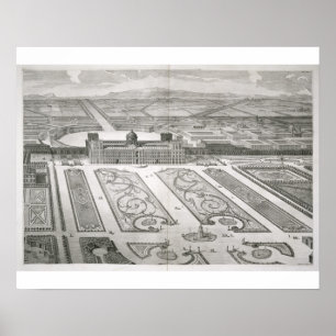 Palazzo di Caserta, from 'Dichiarazione dei Disegn Poster