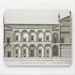 Palazzo di Santo Spirito, from 'Palazzi di Roma', Mouse Pad