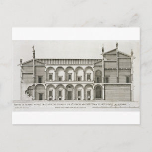 Palazzo di Santo Spirito, from 'Palazzi di Roma', Postcard