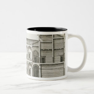 Palazzo di Santo Spirito, from 'Palazzi di Roma', Two-Tone Coffee Mug
