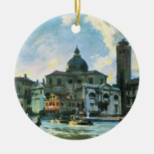 Palazzo Labia, Venice by John Singer Sargent Ceramic Ornament
