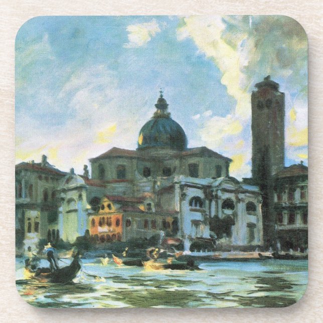 Palazzo Labia, Venice by John Singer Sargent Coaster (Front)
