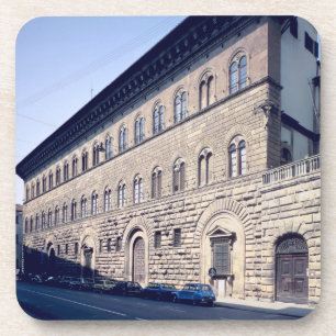 Palazzo Medici-Riccardi, begun 1444 (photo) Coaster