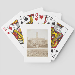 Palazzo Senatorio, The Capitol, Rome, from 'Fragme Playing Cards