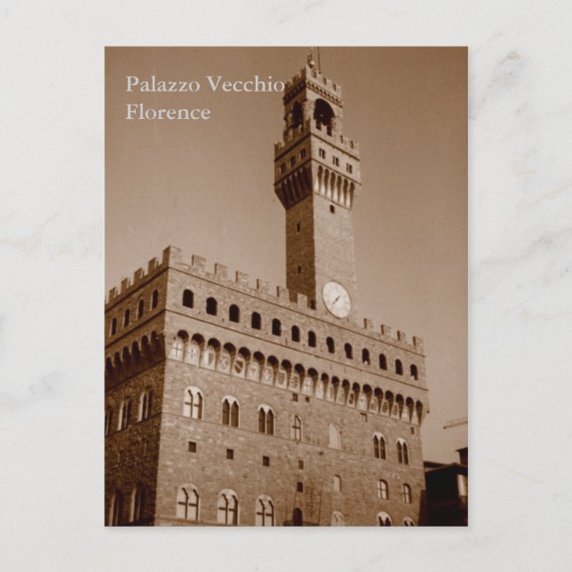 Palazzo Vecchio Postcard (Front)