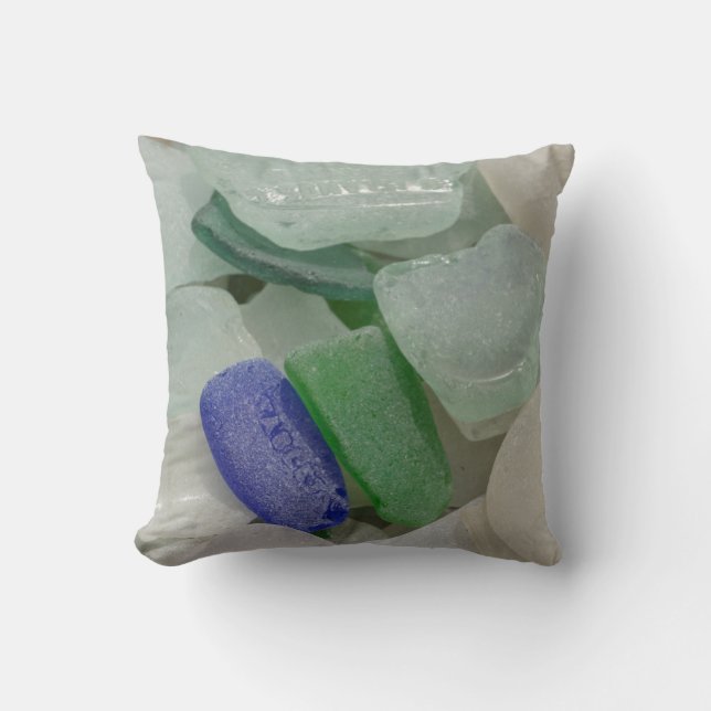 Pale Beach Glass Cushion (Front)