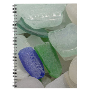 Pale Beach Glass Notebook