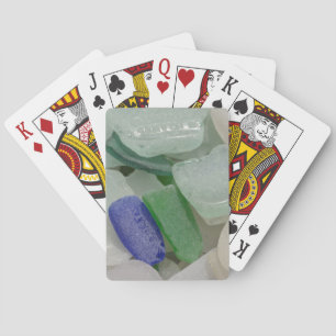 Pale Beach Glass Playing Cards