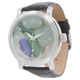 Pale Beach Glass Watch