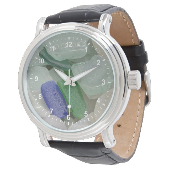 Pale Beach Glass Watch (Angled)