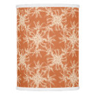 Pale Beige and Tuscany Orange Damask Pattern