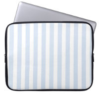 Pale blue and white candy stripes