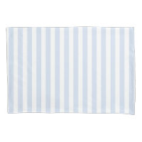 Pale blue and white candy stripes