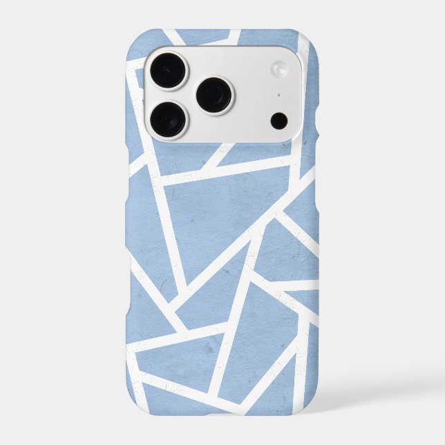 Pale blue and white mosaic pattern (Back)