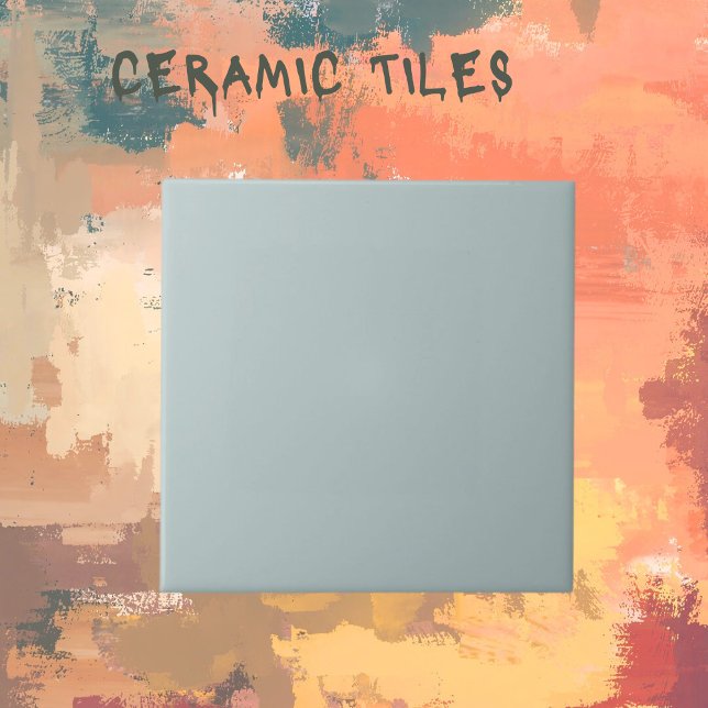 Pale Blue Ceramic Tile (Creator Uploaded)