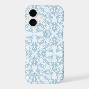 Pale Blue Damask