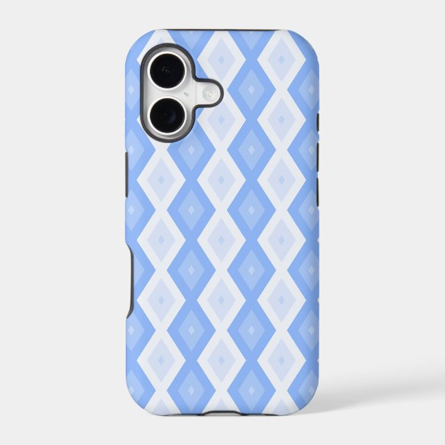 Pale blue diamond pattern (Back)