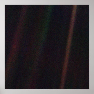 Pale BLue Dot Poster
