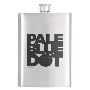 Pale Blue Hip Flask