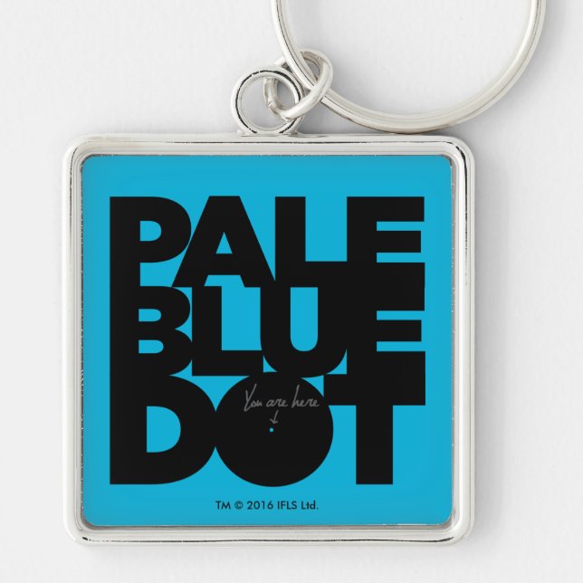 Pale Blue Key Ring (Front)