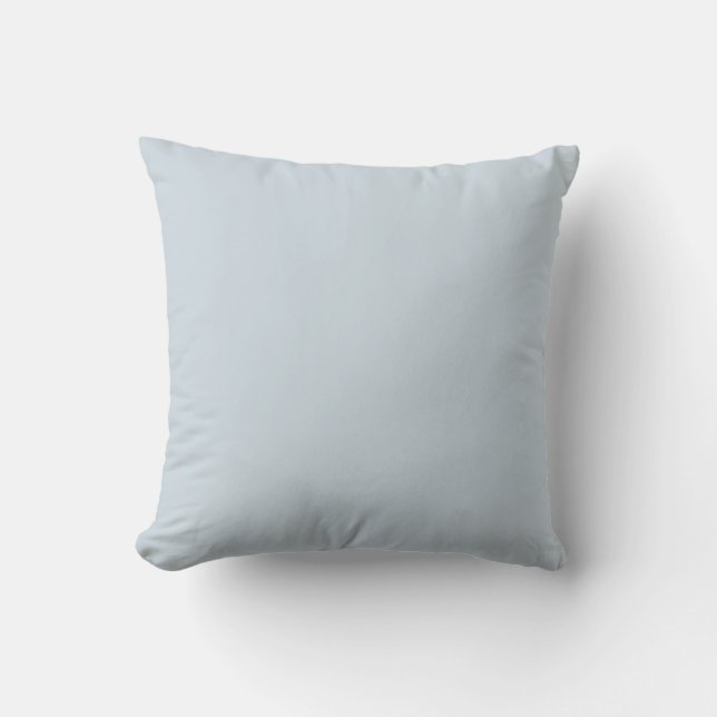 Pale Blue Mist Solid Colour Pairs To SW 6526 Cushion (Front)