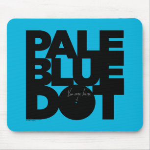 Pale Blue Mouse Pad