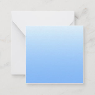 Pale blue ombre background card