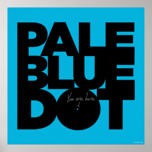 Pale Blue Poster