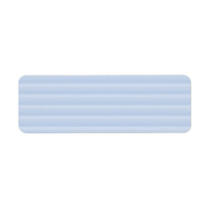 Pale Blue Stripes. Return Address Label