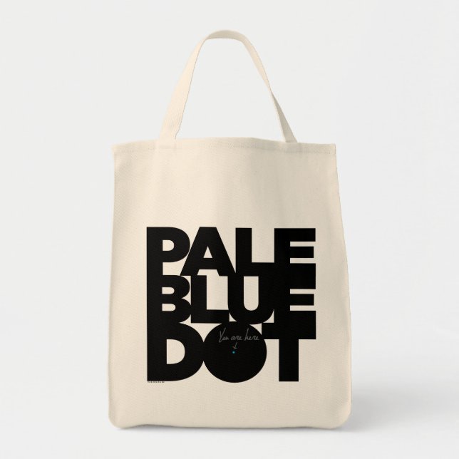 Pale Blue Tote Bag (Front)